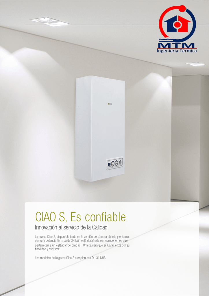 CIAO S Página 2MTM compressor